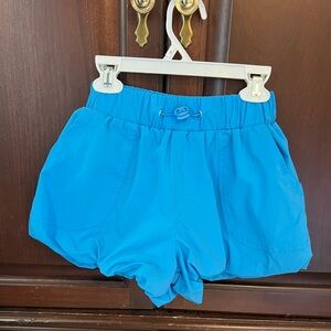 NWT Girls blue paper bag shorts - Habitual brand - size 10